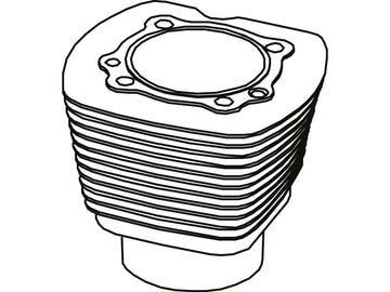 Harley Davidson RevTech 110 [2004-2019] – 4 Zoll Bohrung Front O-Ring Zylinder