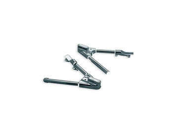 Harley Davidson Softail [1986-1999] -Swing ARM COVERS WitE LED Chrome