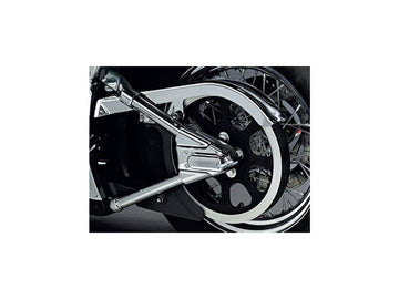 Harley Davidson Softail [1986-1999] -Swing ARM COVERS WitE LED Chrome - 0