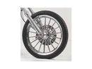 Harley Davidson Softail [2000-2014]-Nitro-18 2-part brake disc black ...-2