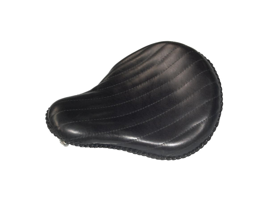 Harley Davidson - 16 "Bad Ass vertical seat solo black leather