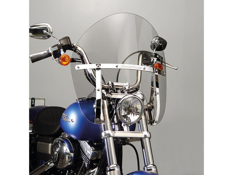 Harley Davidson Dyna [2006-2017]-Switchblade chopped quick-change windshell ...