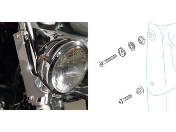 Harley Davidson Flhr [2016-2022]-Switchblade Montagdes kit Windschutzen Monday