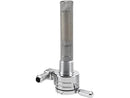 Harley Davidson - 3/8 "NPT fuel valve to the front outer outlet chrome-1