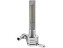 Harley Davidson - 3/8 "NPT fuel valve to the front outer outlet chrome-4