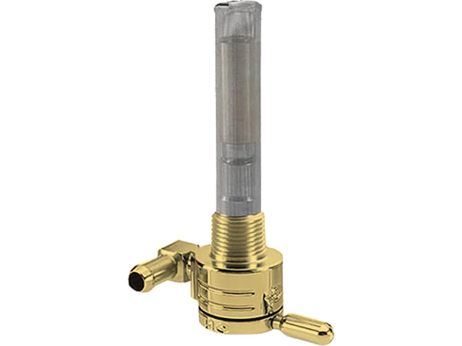 Harley Davidson - 3/8 "NPT fuel valve forwards to the front outer outlet brass