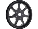Harley Davidson Dyna [2000-2005] -reliminator 7 Disque de ceinture noir 1 1/8 "70 dents-1