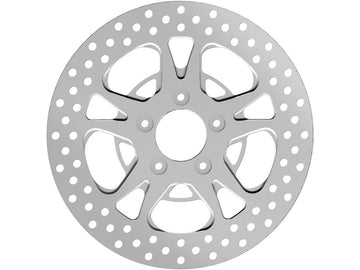 Harley Davidson Touring [2008-2024]-T-5 brake disc stainless steel polished 11.8 "