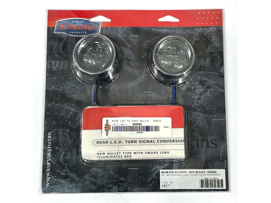 Conversion de Harley Davidson-Heck-Linker dirigée par LED-LIDE, Bullet "Smoke" Lens