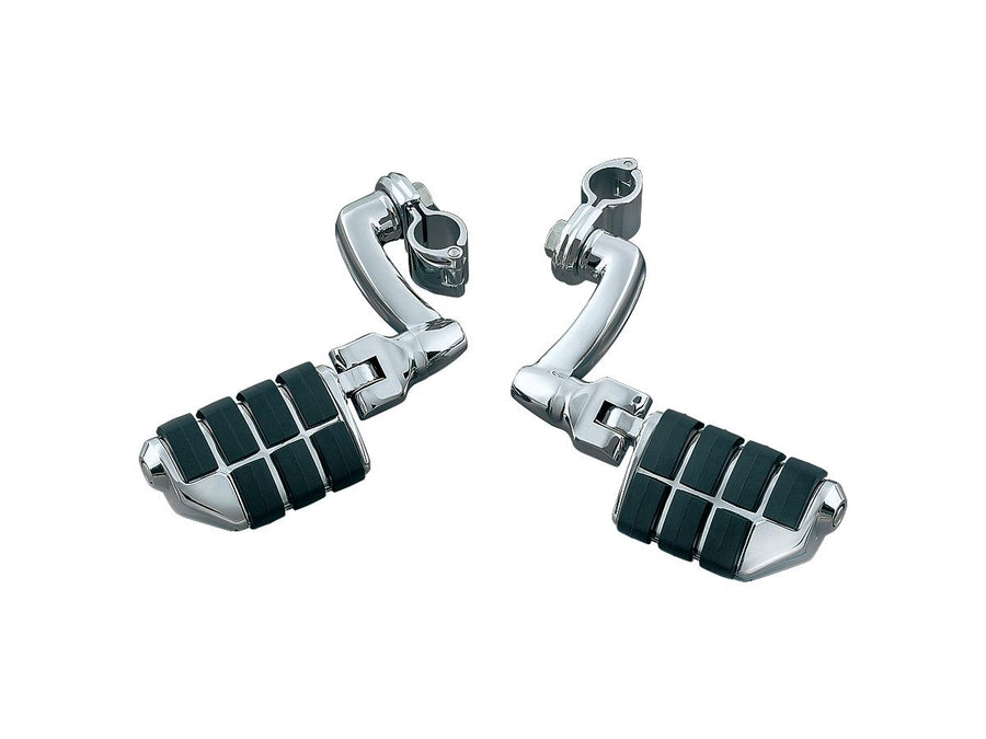 Harley Davidson-Longhorn Veratz-Autobahn Footrest con Magnum da 1 1/4 "