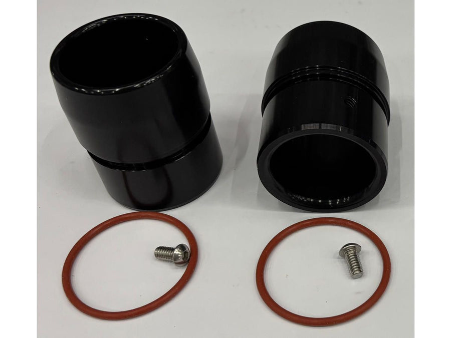 Harley Davidson - pezzo estenuante anodizzato nero