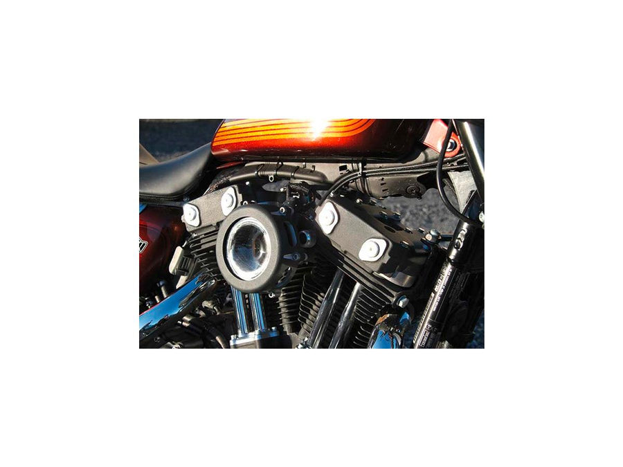 Harley Davidson Sportster [2004-2020] – WTF XR Rocker Box Abdeckung Schwarz Satin
