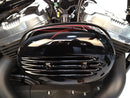 Harley Davidson Sportster [2004-2020] – Fin Luftfilterabdeckung Schwarz Glanz-1
