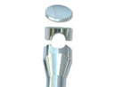 Harley Davidson up [1974-1974] – Big Bone 75 Risers Poliert 1 1/4"-2