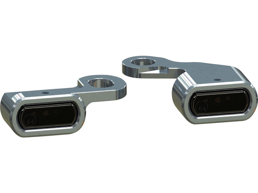 Harley Davidson Softail [1996-2014] -Stripes LED Turn Signal Aluminium Polied Light
