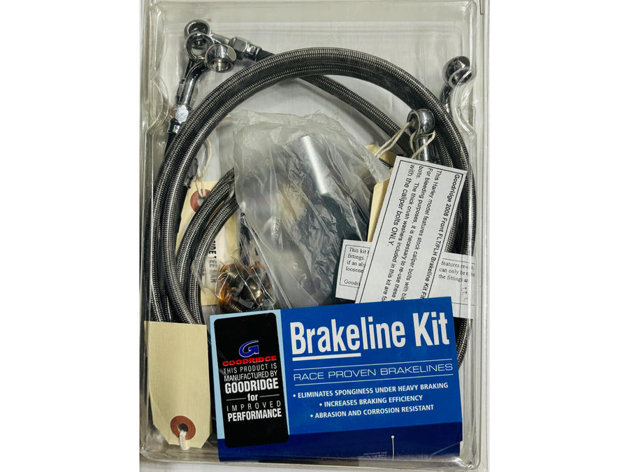 Harley Davidson - Kit de ligne de frein avant +4 "Customs