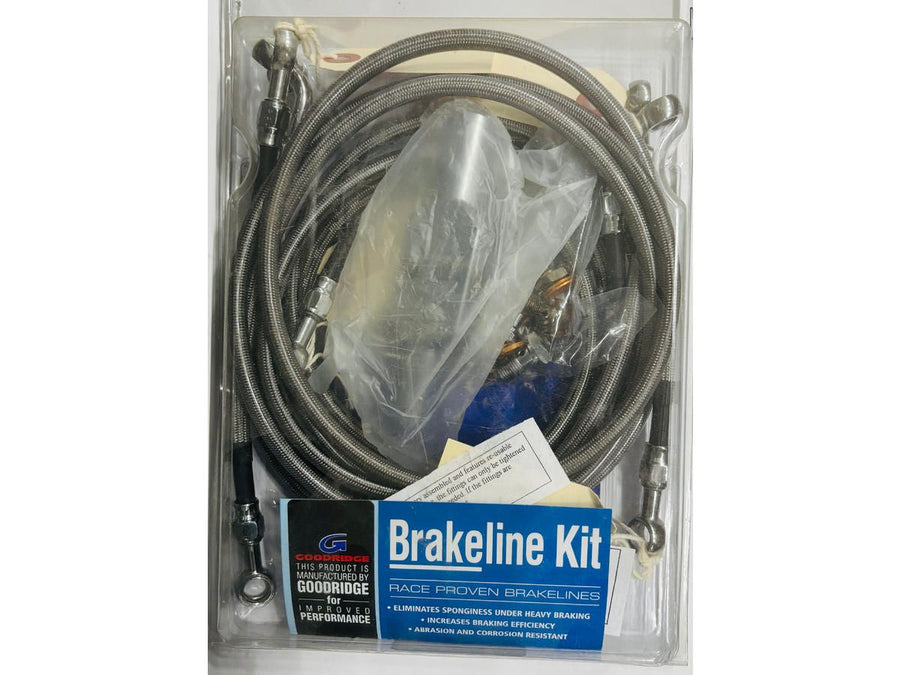 Harley Davidson - Kit di linea freno anteriore punto +8 "doganali