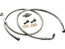 Harley Davidson FLHR [2008-2008] – OEM Style Bremsleitungssatz aus Edelstahl-1