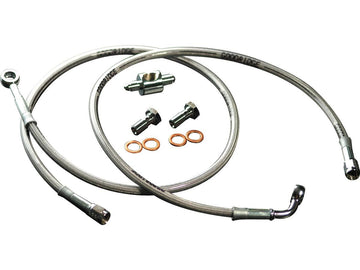 Harley Davidson FLTR [2008-2009] – OEM Style Bremsleitungssatz aus Edelstahl