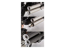 Harley Davidson FLSTF [2014-2016]-Double grooves panties-on polished silencer-5