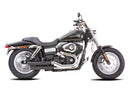 Harley Davidson FXDF [2014-2016] -Double Grooves Slip-on Spiler Black Satin-4