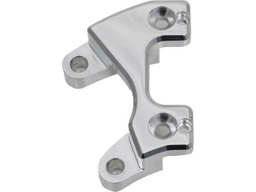 Harley Davidson - Good Guys fork brake caliper adapter aluminum polished 11.5 "left