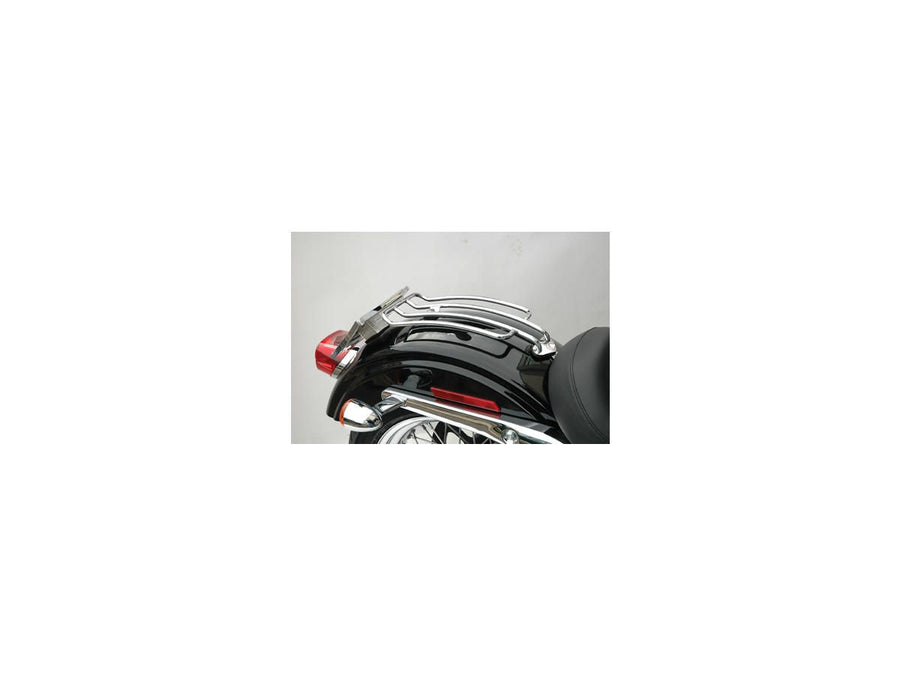 Harley Davidson Dyna [2006-2017] – 7" Solo Gepäckträger Schwarz