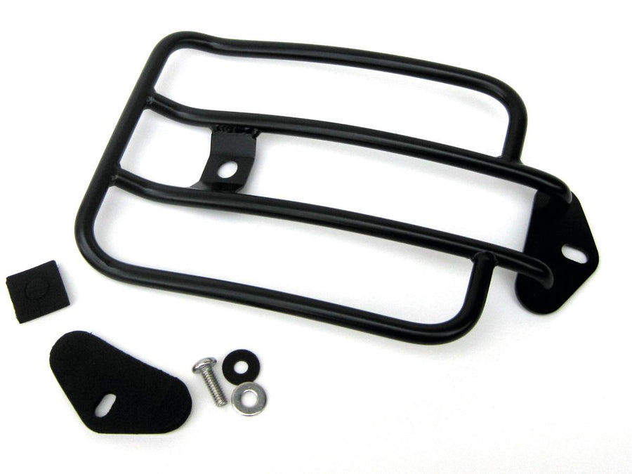 Harley Davidson Sportster [2004-2020] – 6" Solo Gepäckträger Schwarz Satin