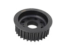 Harley Davidson Dyna [1994-2005]-Long-Tinted Disc Black 31 Denti-1