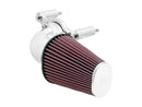 Harley Davidson Dyna [1999-2017]-Aircharger air intake system Chrom-1