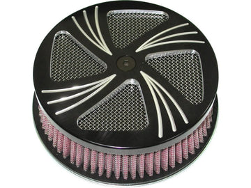 Harley Davidson-Sidewinder Hi-Flow air filter black anodized