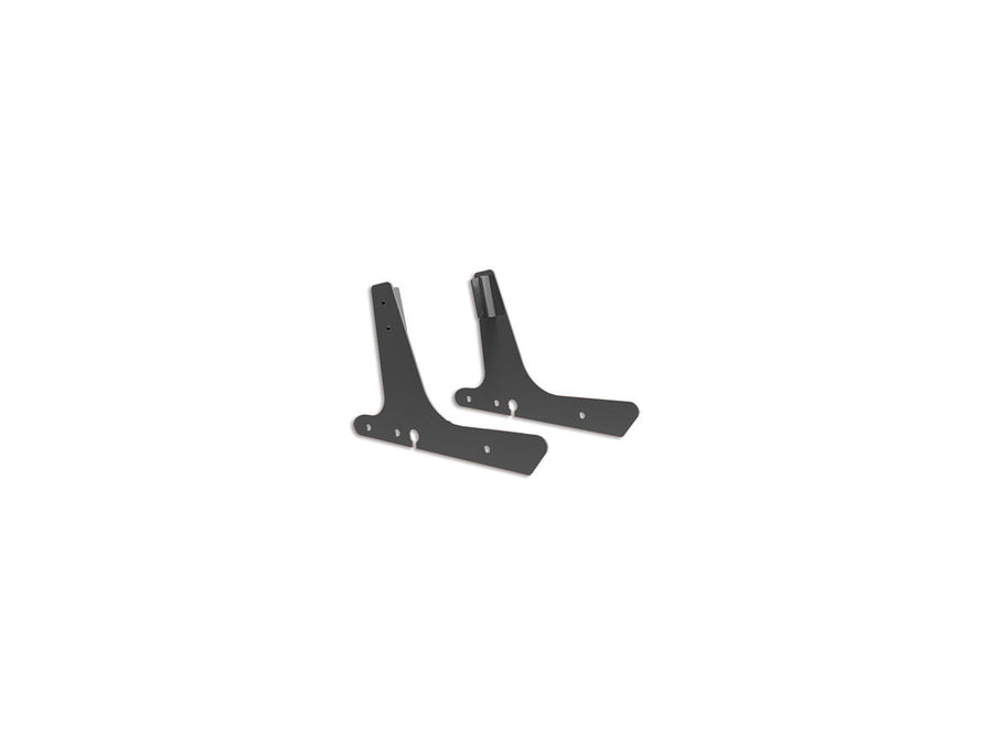 Harley Davidson Sportster [2004-2020]-side plates for Sissy Bar Schwarz