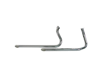 Harley Davidson FL Shovel [1966-1969] – Shovel Generator Drag Pipes Chrom 1,75"