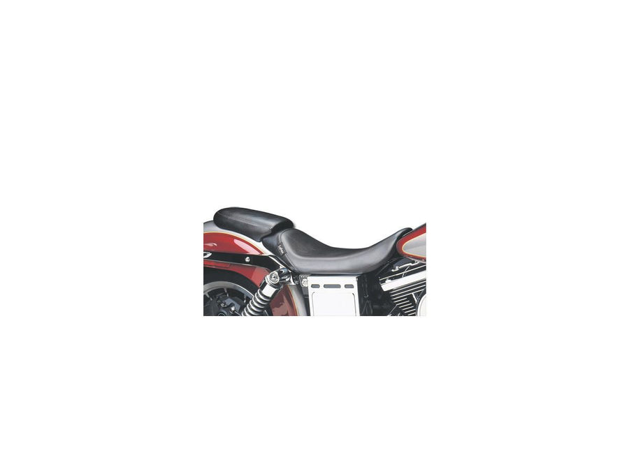 Harley Davidson Dyna [2004-2005] – Bare Bones Solo Sitz Glattes Schwarzes Vinyl