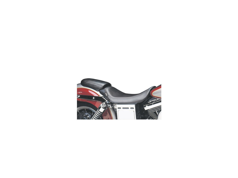 Harley Davidson Dyna [2004-2005] – Bare Bones Solo Sitz Glattes Schwarzes Vinyl