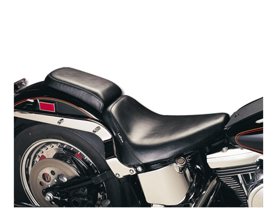 Harley Davidson Softail [2006-2017]-Bare Bone's solo seat smooth black vinyl