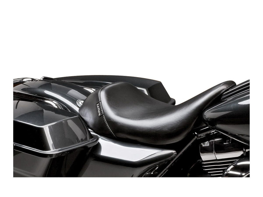 Harley Davidson Touring [1997-2001]-Bare Bones Solo seat smooth black vinyl