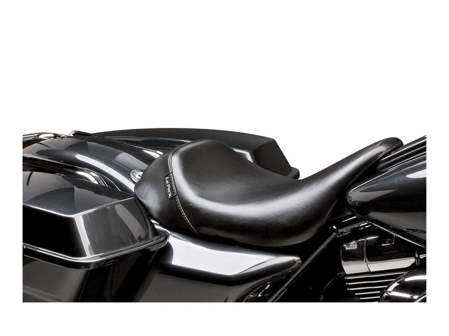 Harley Davidson Touring [1997-2001]-Bare Bones Solo seat smooth black vinyl