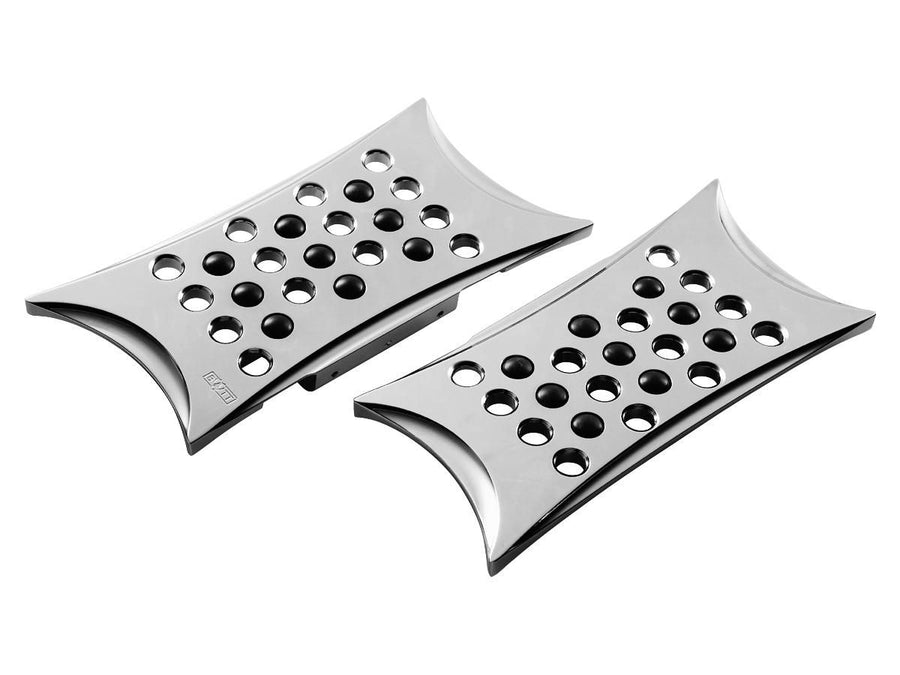 Harley Davidson Touring [1986-2025] -Battistini Passenger Food Boards Chrom