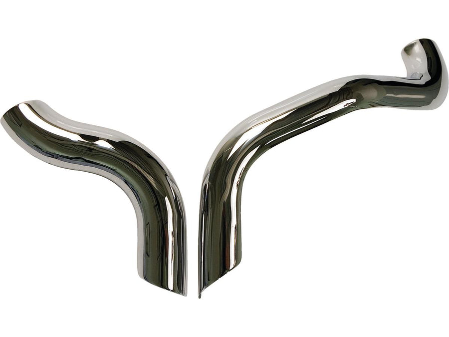 Série de concepteurs de Harley Davidson L.A.F Remplacement Heat Shalle Chrom 1,75 "