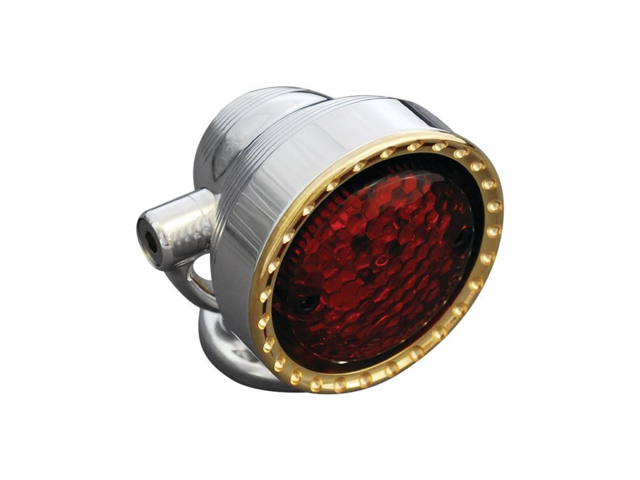 Harley Davidson-Neo-Fusion LED rage polished brass polished, red LED