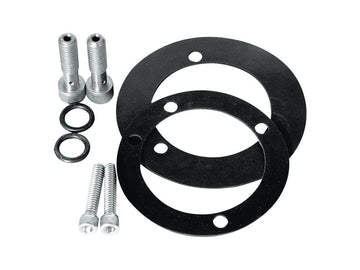 Harley Davidson Dyna [1993-1998]-breath holder ruffled black