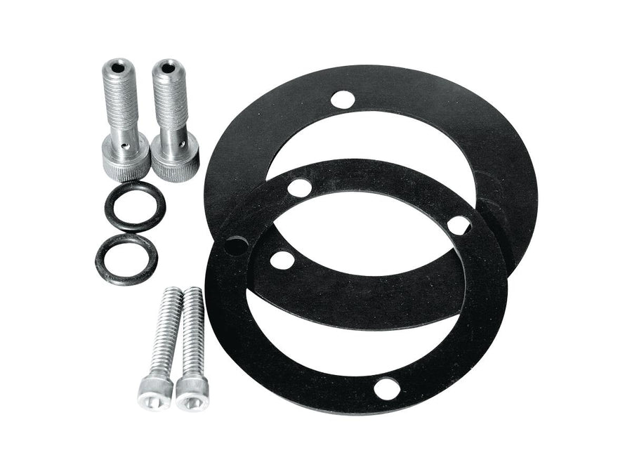 Harley Davidson Dyna [1993-1998] - support de support Ruffled Black