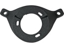 Harley Davidson Dyna [1993-1998] - support de support Ruffled Black-5