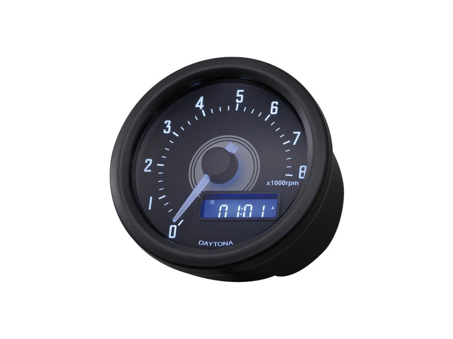 Harley Davidson – Velona60 Tachometer Skala: 0-8000 U/min Schwarz Edelstahl