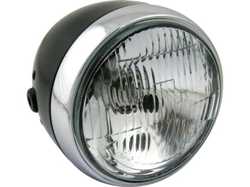 Harley Davidson - Vintage 5 3/4 "Polvere nera di faro H4