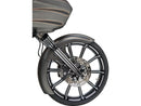 Harley Davidson Touring [1986-2013] -deep Cut Fork Protection Black Anodisé-5