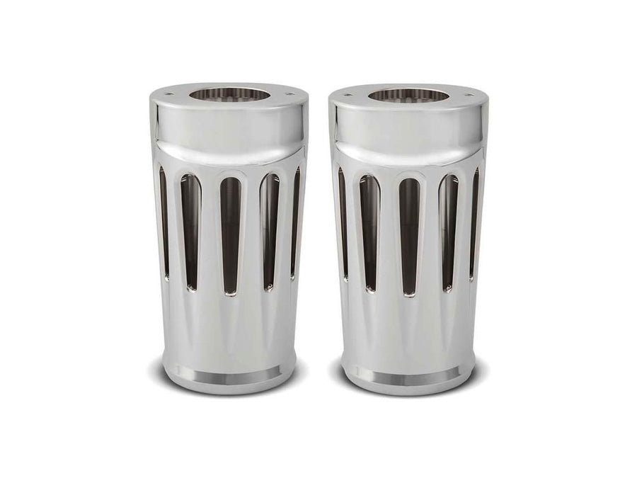 Harley Davidson Touring [2014-2024]-Deep cut fork protection chrome