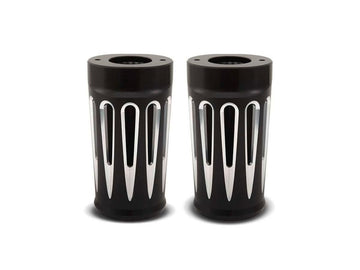 Harley Davidson Touring [2014-2024] -deep Cut Fork Protection Black Anodisé