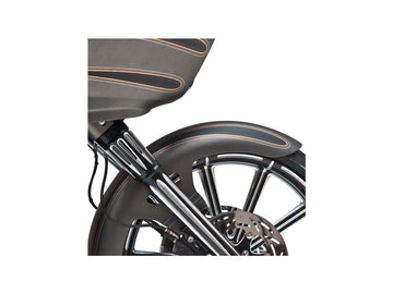Harley Davidson Touring [2014-2024] -deep Cut Fork Protection Black Anodisé - 0